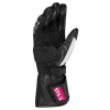 Дамски кожени мото ръкавици SPIDI STS-3 BLACK/FUCHSIA