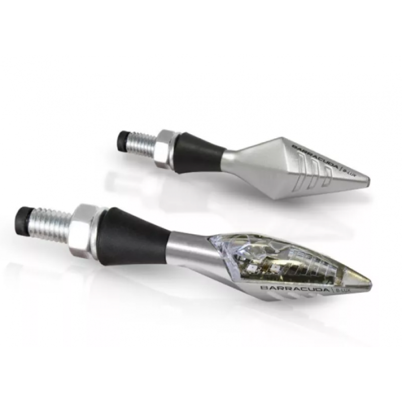 LED мото мигачи BARRACUDA X-LED B-LUX SILVER