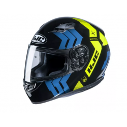 Каска HJC CS-15 MARTIAL BLUE NEON