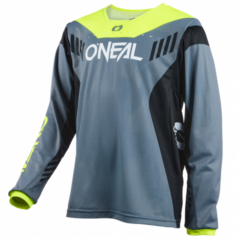 Детско Вело Джърси O'Neal Element Hybrid V.22 Gray/Neon Yellow