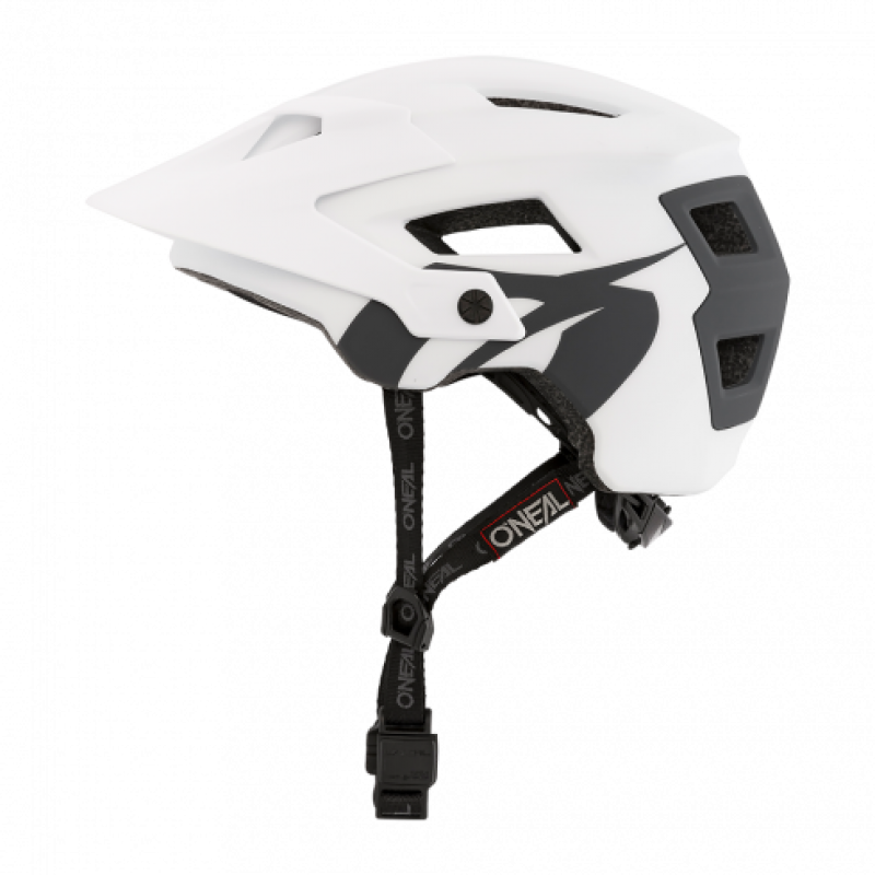 Вело Каска O'Neal Defender Solid White/Gray