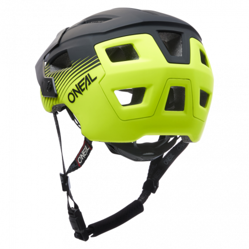 Вело Каска O'Neal Defender Grill V.22 Black/Neon Yellow