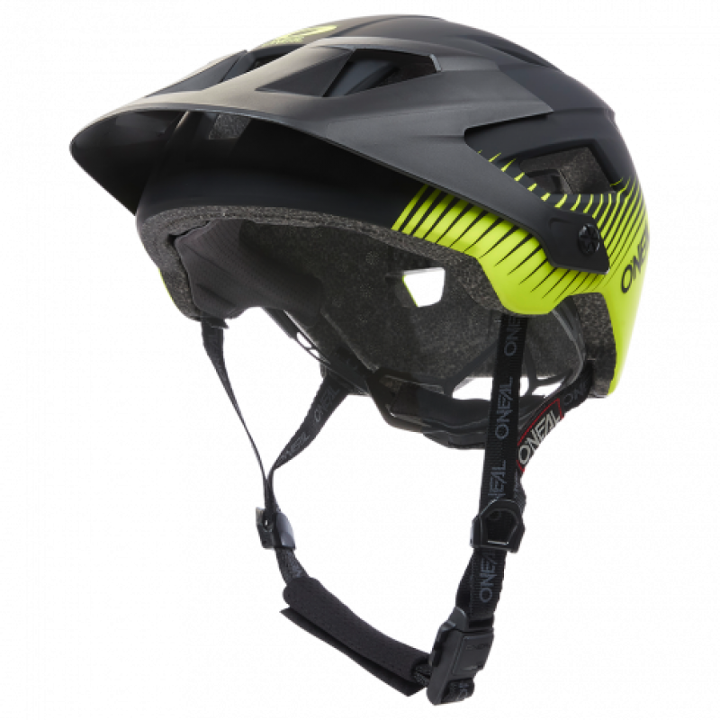 Вело Каска O'Neal Defender Grill V.22 Black/Neon Yellow