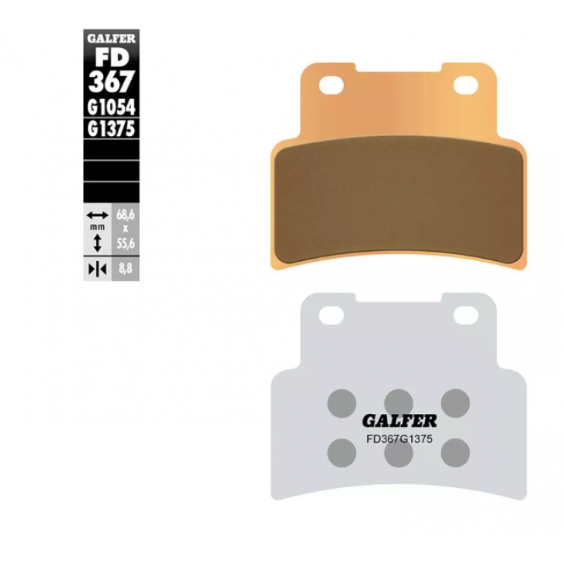 Предни мото накладки Galfer SINTERED COMPOUND FD367G1375 Aprilia