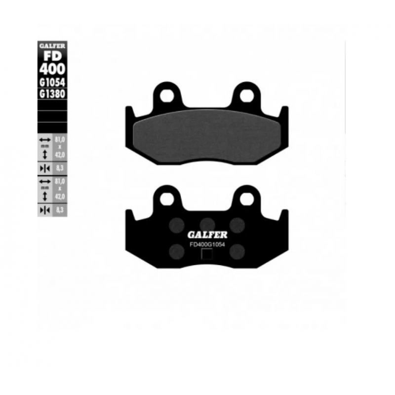 Задни мото накладки Galfer SEMI METAL FD400G1054 Suzuki