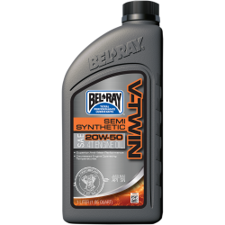 Масло BEL-RAY V-Twin Semi-Synthetic 4T 20W-50 1L