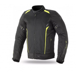 Текстилно мото яке 70 DEGREES TOURING BLACK/FLUO YELLOW