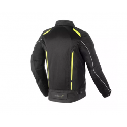 Текстилно мото яке 70 DEGREES TOURING BLACK/FLUO YELLOW