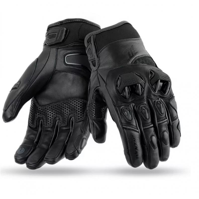 Кожени ръкавици 70 DEGREES WINTER URBAN BLACK