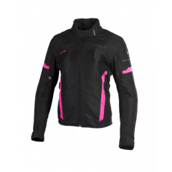 Дамско текстилно мото яке SECA ORKAN II TITANIUM FUCHSIA