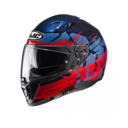 Каска HJC i70 ALLIGON RED BLUE