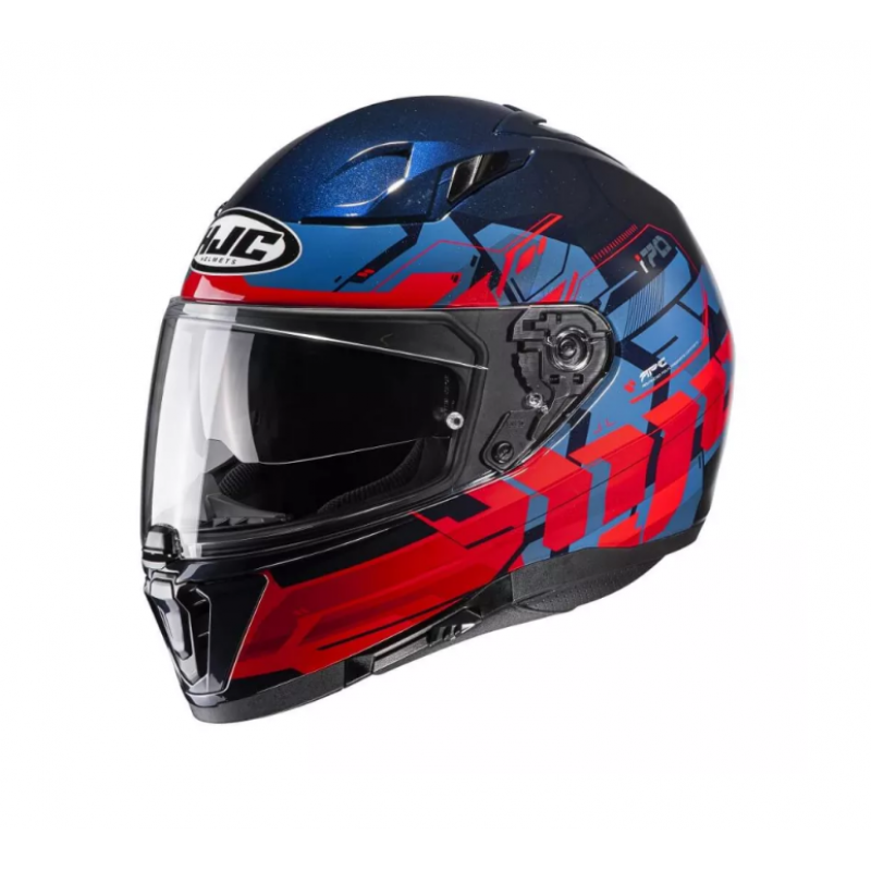 Каска HJC i70 ALLIGON RED BLUE