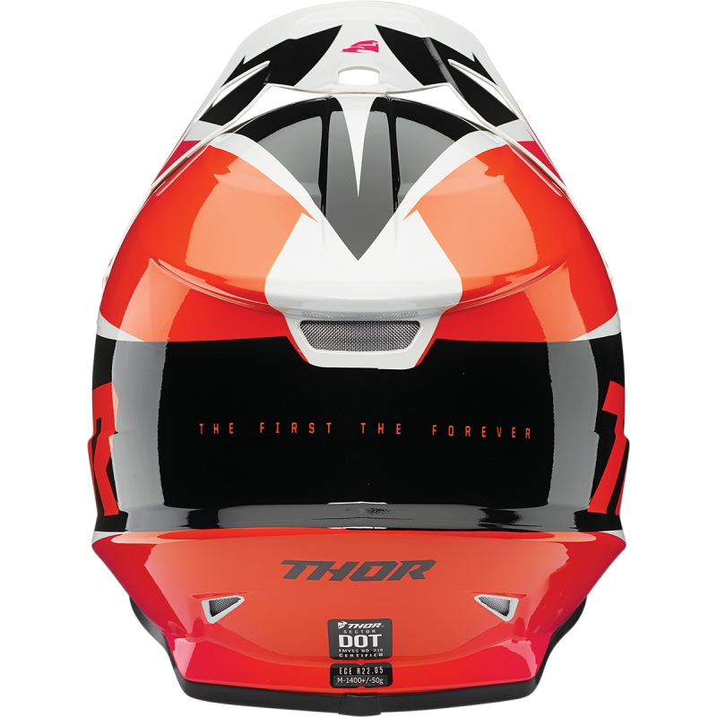 Мотокрос Каска THOR SECTOR FADER Pink/Orange