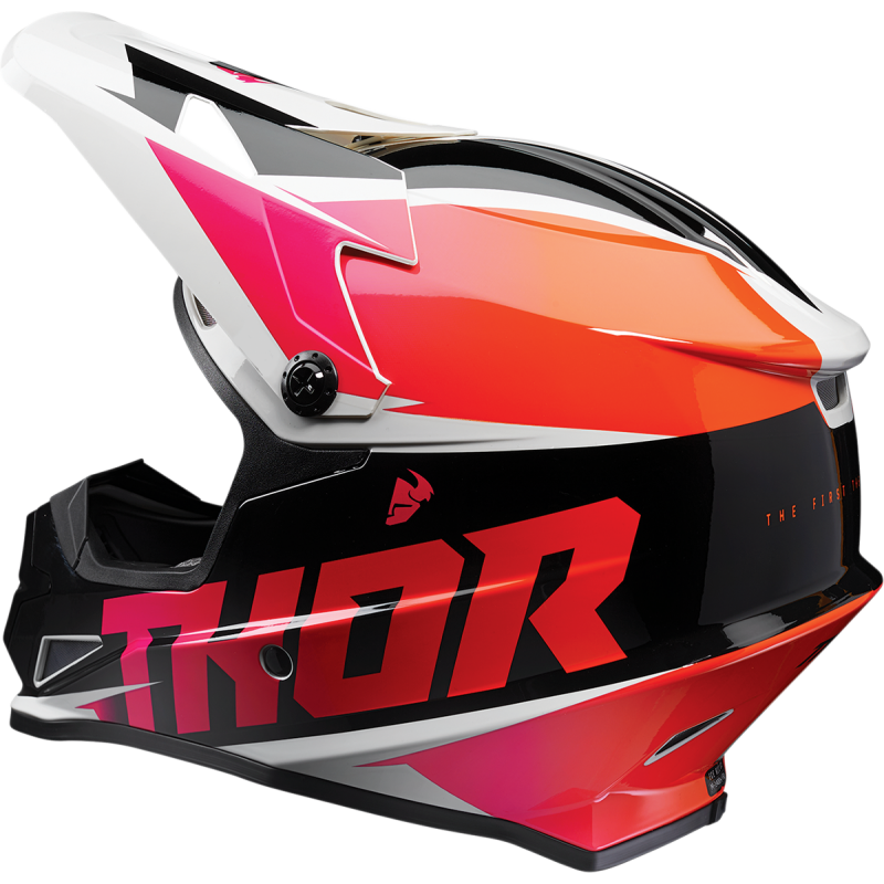 Мотокрос Каска THOR SECTOR FADER Pink/Orange