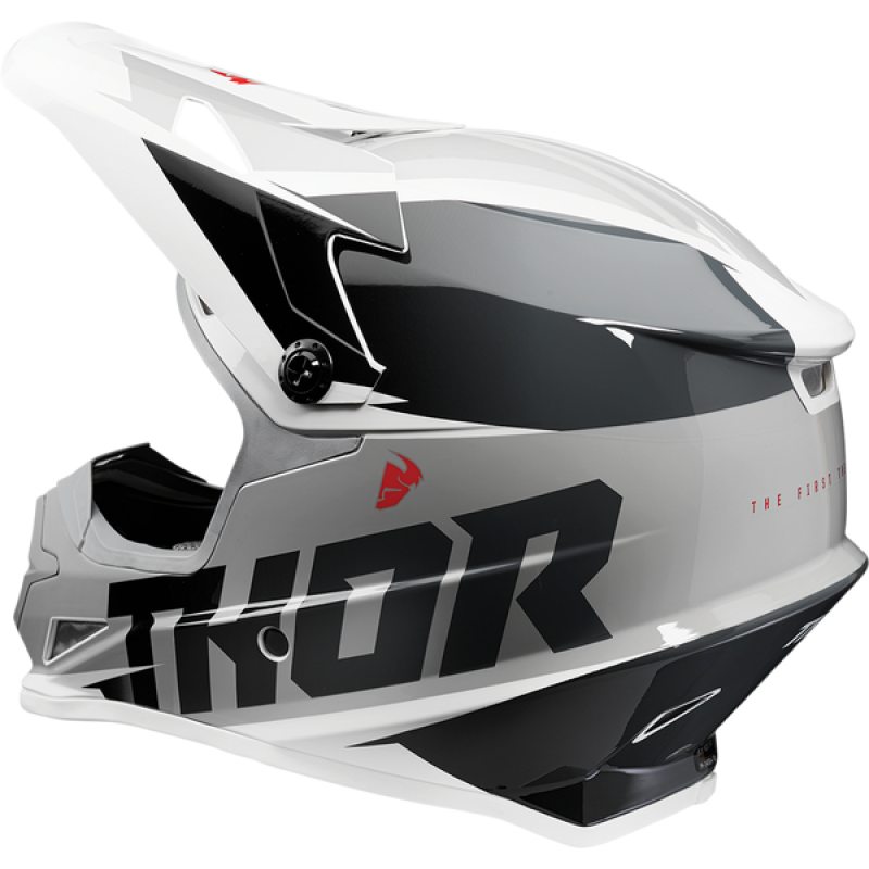 Мотокрос каска THOR SECTOR FADER BLACK/WHITE