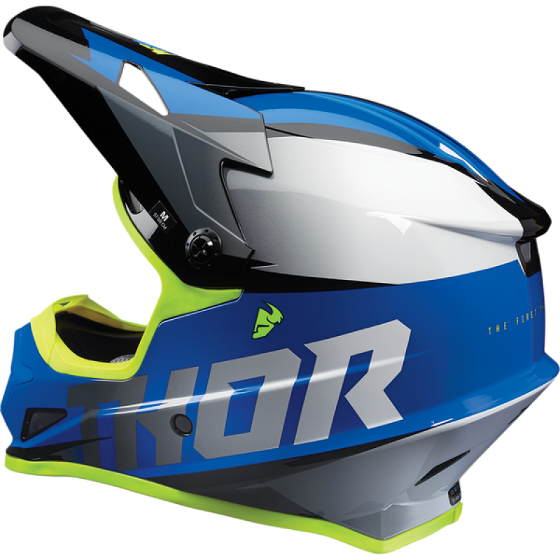 Мотокрос каска THOR SECTOR FADER BLUE/BLACK