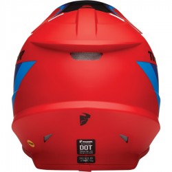 Мотокрос каска THOR SECTOR RUNNER RED/BLUE MIPS