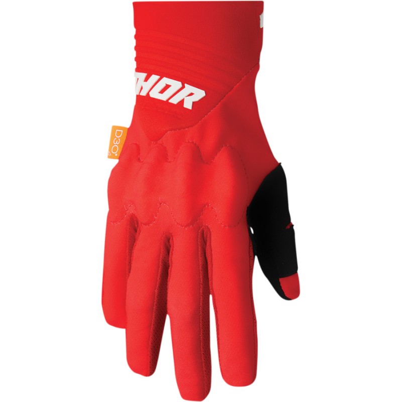 Мотокрос ръкавици THOR REBOUND RED/WHITE