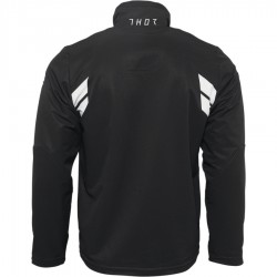 Ендуро яке THOR WARM UP JACKET BLACK/WHITE