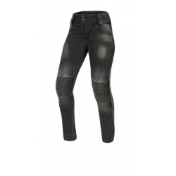 Дамски мото дънки Trilobite 2264 Bella grey jeggins