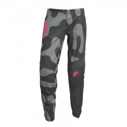 Дамски мотокрос брич  THOR WOMEN'S SECTOR DISGUISE GRAY/PINK