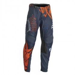 Детски мотокрос брич THOR YOUTH SECTOR GNAR MIDNIGHT/ORANGE