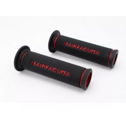 Мото ръкохватки BARRACUDA BASIC RACING GRIPS RED