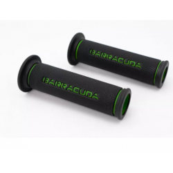 Мото ръкохватки BARRACUDA BASIC RACING GRIPS GREEN