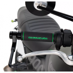 Мото ръкохватки BARRACUDA BASIC RACING GRIPS GREEN
