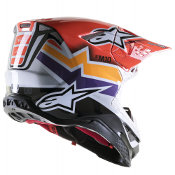 Мотокрос каска ALPINESTAR SM10 TLD Edition 23 RED/MULTI