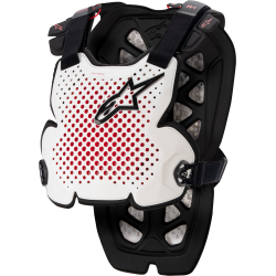 Протекторна броня ALPINESTARS A-1 BLACK/RED/WHITE