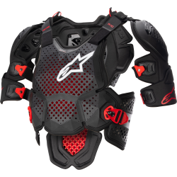 Протекторна броня ALPINESTARS A-10 V2 BLACK/RED