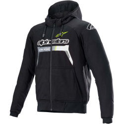 Мото суитшърт ALPINESTARS Chrome Sport BLACK/YELLOW