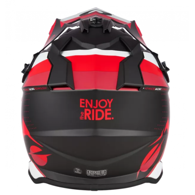 Мотокрос каска O'NEAL 2SERIES SPYDE V.23 BLACK/RED/WHITE