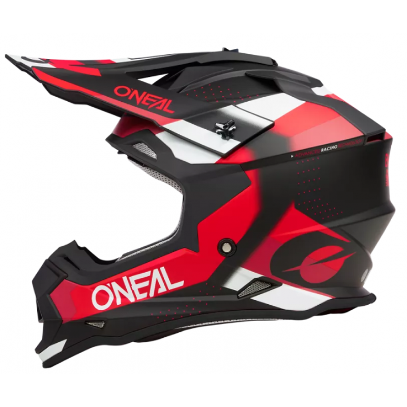 Мотокрос каска O'NEAL 2SERIES SPYDE V.23 BLACK/RED/WHITE