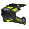 Мотокрос каска O'NEAL 2SERIES SPYDE V.23 BLACK/GRAY/NEON YELLOW