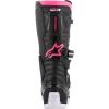 Дамски мотокрос ботуши ALPINESTARS Stella Tech 3 BLACK/WHITE/PINK