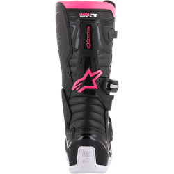 Дамски мотокрос ботуши ALPINESTARS Stella Tech 3 BLACK/WHITE/PINK