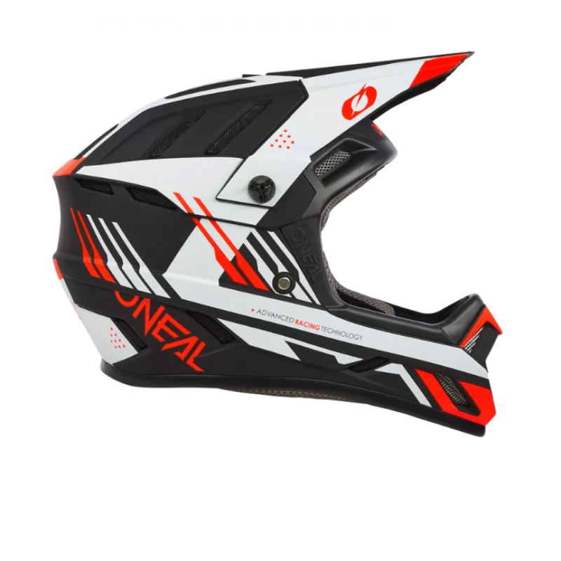 Вело каска O'NEAL BACKFLIP STRIKE V.23 BLACK/RED/WHITE