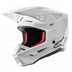 Мотокрос каска ALPINESTARS SM5 WHITE