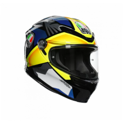 Каска AGV K-6 S JOAN BLACK/BLUE/YELLOW