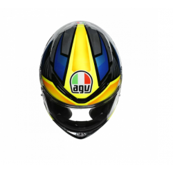 Каска AGV K-6 S JOAN BLACK/BLUE/YELLOW