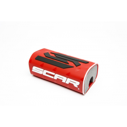 Гъба за кормило SCAR BAR PAD O2 RED