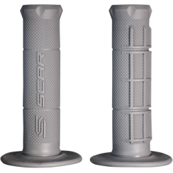 Мото ръкохватки SCAR HALF WAFFLE GREY