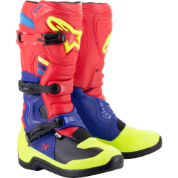 Мотокрос ботуши ALPINESTARS TECH 3 RED/BLUE/YELLOW