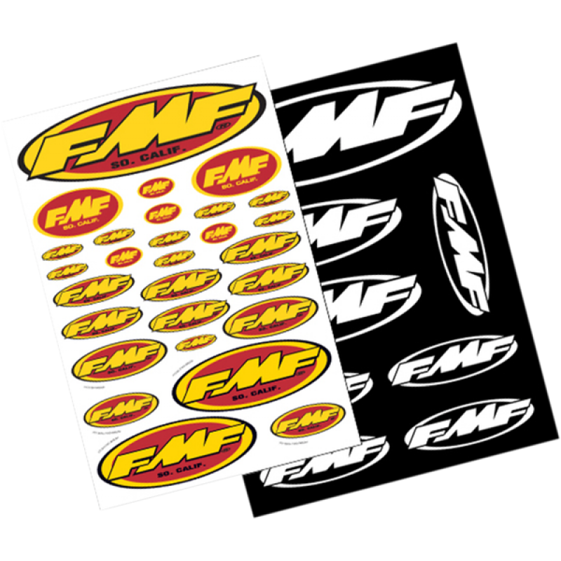 Стикери FMF DECAL FMF ASSORTED SHEET