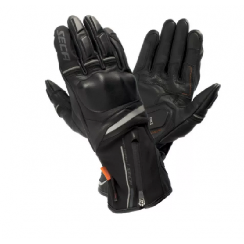 Текстилни мото ръкавици SECA STORM BLACK