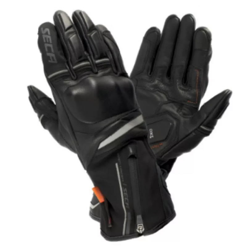 Текстилни мото ръкавици SECA STORM HTX BLACK