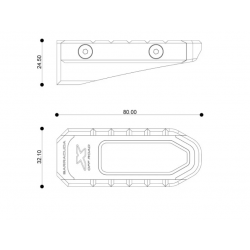 Offroad стъпенки Barracuda сребрист