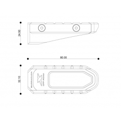 Offroad стъпенки Barracuda жълт